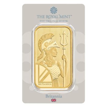 The Royal Mint Britannia paket 25x100g zlatna poluga