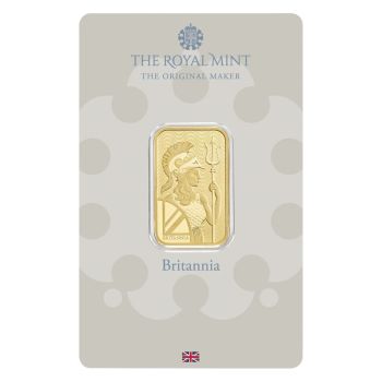The Royal Mint Britannia paket 25x10g zlatna pločica