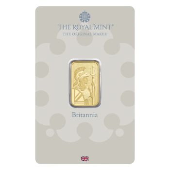 The Royal Mint Britannia paket 25x5g zlatna pločica