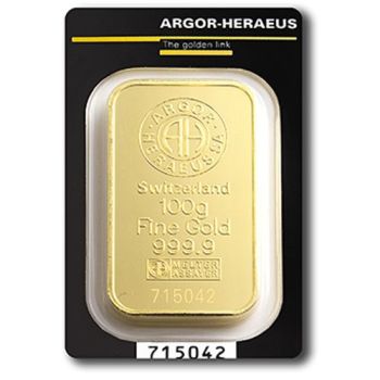 Argor-Heraeus zlatna poluga 100g