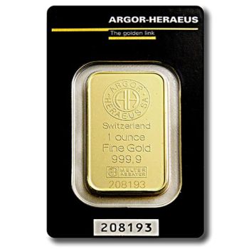 Argor-Heraeus zlatna poluga 1oz
