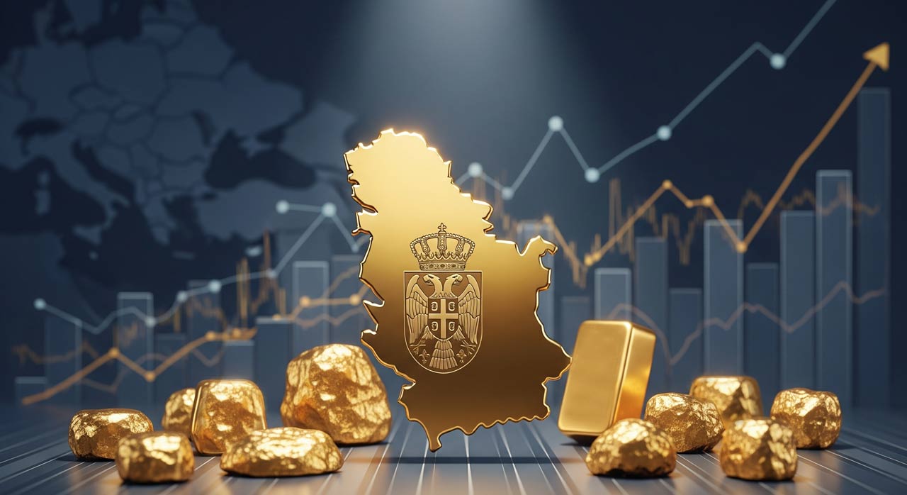 Cena zlata i zlatne rezerve Srbije početkom 2026: gde stojimo u odnosu na Balkan